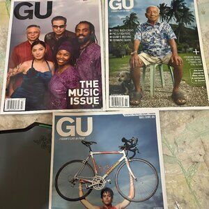 Lot of 3 Gu Guam Magazines Issue 02 May/June 06 Aug/Sept 08